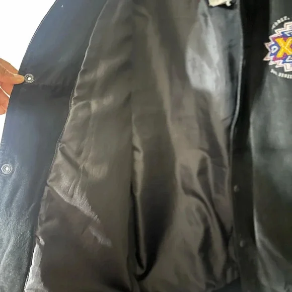 Super Bowl XX Jacket with Colorful Embroidery